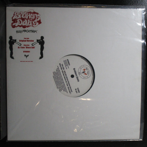 Brothers Davis - Billy Mac Attack - New 12" Single Record 2019 Black Pegasus USA Vinyl - Chicago Disco / Funk - Shuga Records