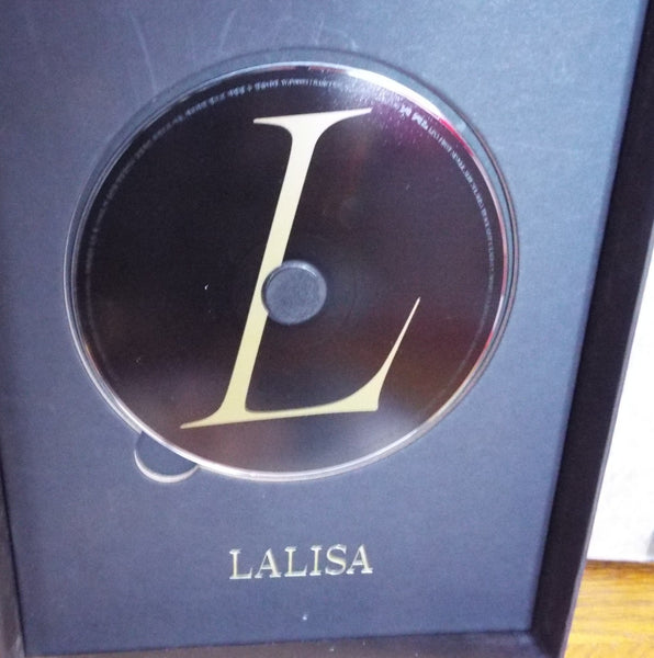 Lisa - Lalisa (Black Version) - VG CD 2021 YG Entertainment Single Album with Booklet & CD ONLY - K-pop / Electronic - Shuga Records
