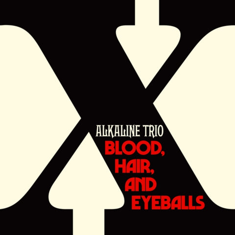 Alkaline Trio – Blood, Hair, And Eyeballs - New LP Record 2024 Rise Heart and Skull Black & Bone Bowtie Vinyl -