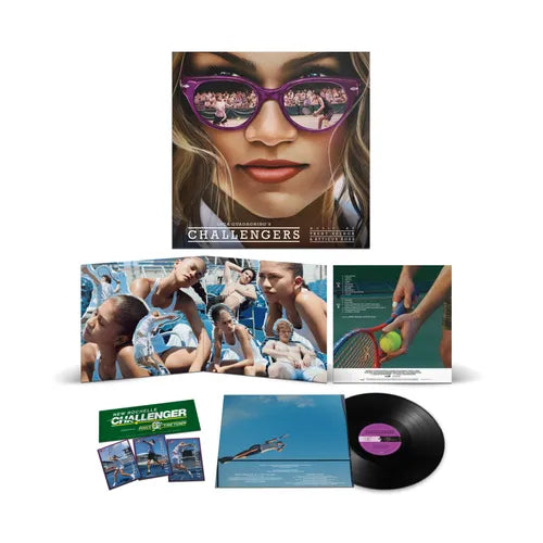 Trent Reznor & Atticus Ross - Challengers (Original Score) - Mint- LP Record 2024 Milan Null Corporation 180 gram Vinyl, Trading Cards & Bumper Sticker - Soundtrack / Score / Techno - Shuga Records