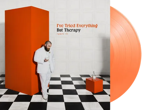 Teddy Swims - I've Tried Everything But Therapy (Part 2) - New LP Record 2025 Warner Indie Exclusive Translucent Orange Crush Vinyl - Soul / Pop / Funk - Shuga Records
