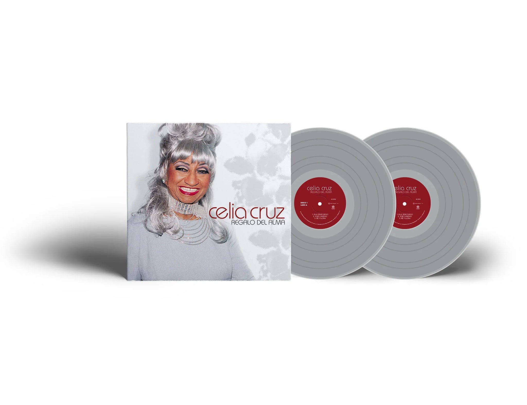 Celia Cruz - Regalo Del Alma (2003) - New 2 LP Record 2025 Sony Music Latin Silver Vinyl - Latin / Salsa / Afro-Cuban - Shuga Records