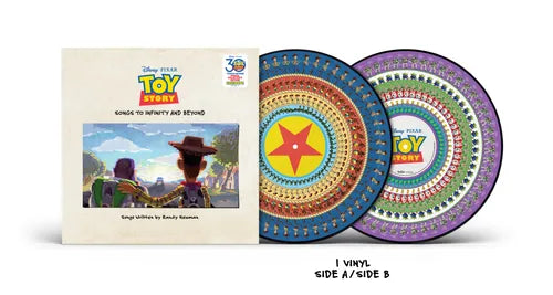 Various - Toy Story: Songs To Infinity And Beyond - New LP Record 2025 Walt Disney Picture Disc Zoetrope Vinyl - Soundtrack - Shuga Records