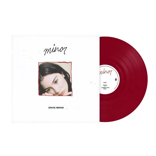 Gracie Abrams - Minor (2020) - New EP Record 2025 Interscope USA Red Vinyl - Pop - Shuga Records