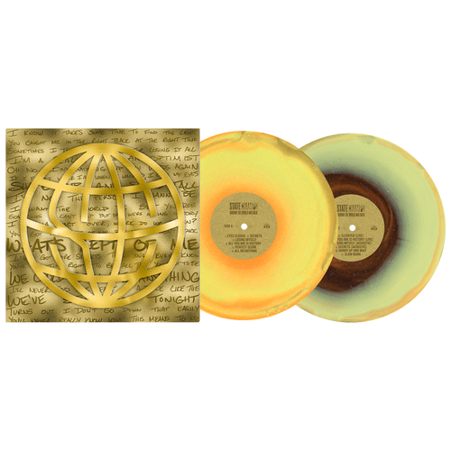 State Champs - Around the World and Back (2015) - New 2 LP Record 2025 Pure Noise Orange/Yellow/Black ice w/ Glitter Vinyl - Pop Punk