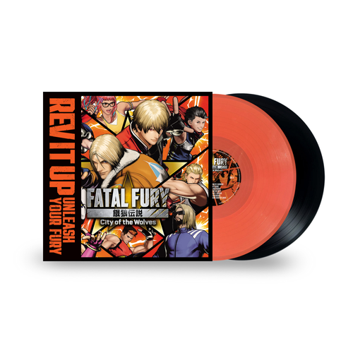 Soundtrack - Fatal Fury: City of the Wolves - New LP Record 2026 SNK Black and Orange Vinyl - Video Game Soundtrack - Shuga Records