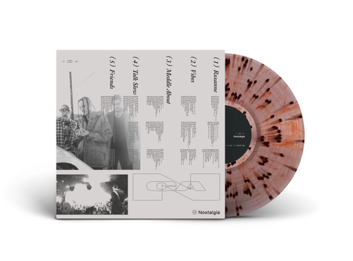 Chase Atlantic - Nostalgia (2015) - New LP Record 2025 BMG Translucent Orange/Brown Splatter Vinyl - Synth-pop / Chillwave
