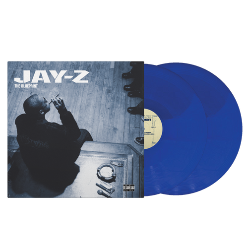 Jay-Z - The Blueprint (2001) - Mint- 2 LP Record 2026 Roc Nation Cobalt Blue Vinyl & Insert - Hip Hop / Pop Rap - Shuga Records