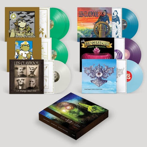 Les Claypool - Adverse Yaw: The Prawn Song Years - New 7 LP Record Box Set 2024 Prawn Song Multi-colored Vinyl - Rock