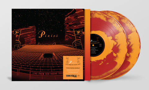 Pixies - Live From Red Rocks 2005 - New 2 LP Record 2024 Demon Edsel Red & Orange Marbled Vinyl - Rock