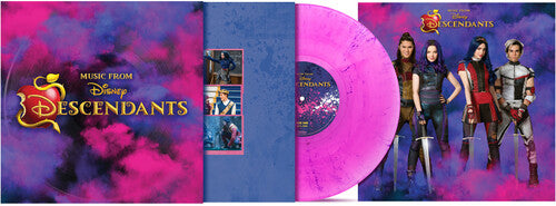 Various - Music From Descendants - New LP Record 2024 Disney Pink Marbled Vinyl - Pop - Shuga Records