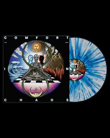 John Summit - Comfort In Chaos - New LP Record 2024 Experts Only Darkroom White w/ Blue Splatter Vinyl - Progressive House - Shuga Records