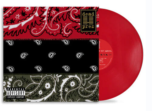 Dead Prez - RBG: Revolutionary But Gangsta (2004) - New LP Record 2024 RSD Black Friday Legacy Red Vinyl - Hip Hop - Shuga Records