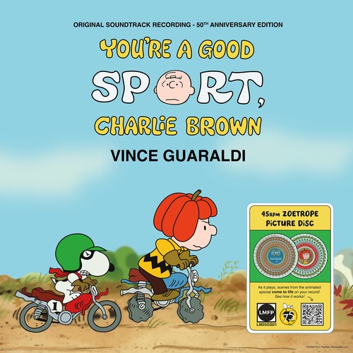 Vince Guaraldi - You're a Good Sport, Charlie Brown (1975) - New LP Record 2025 Lee Mendelson Zoetrope Vinyl & Insert - Jazz / Soundtrack / Peanuts - Shuga Records