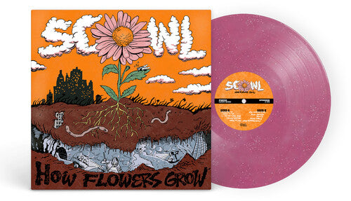 Scowl - How Flowers Grow (2021) - New LP Record 2025 Flatspot Glitter Pink Vinyl - Rock / Hardcore - Shuga Records