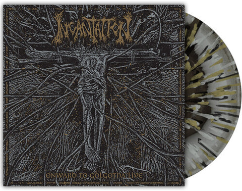 Incantation - Onward To Golgotha Live - New LP Record 2025 Relapse Grey and Black Splatter Vinyl -