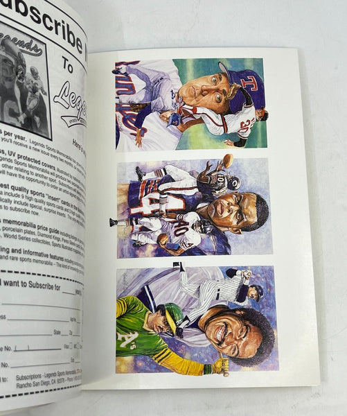 (1) 1991 Michael Jordan Legends Sports Memorabilia Magazine w/ Trading Cards Inside & Postcards - Shuga Records