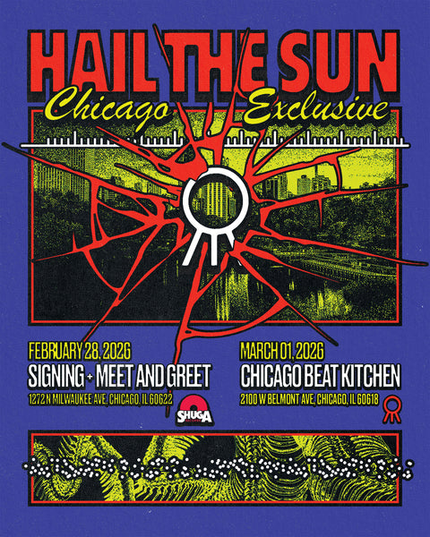 Pre Order Meet & Greet - Hail The Sun - Cut.Turn.Fade.Back. - New LP Record 2025 Equal Vision Pumpkin Vinyl - Post-Hardcore - Shuga Records