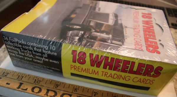 (1) One New Pack - 1994 Bon Air 18 Wheelers Premium Semi Truck Trading Card - 10 Cards