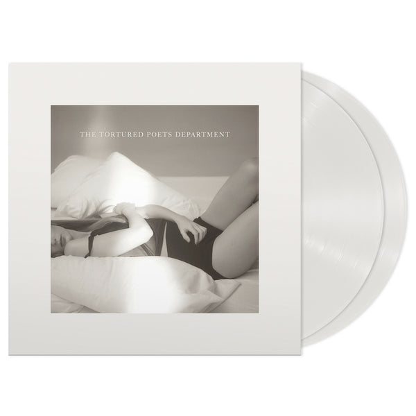 Taylor Swift - The Tortured Poets Department - Mint- 2 LP Record 2024 Republic The Manuscript Ghosted White Vinyl & Book - Synth-pop / Pop Rock - Shuga Records