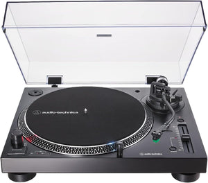 USED - Audio-Technica AT-LP120XUSB Black Turntable USB Direct Drive Record Player - Shuga Records