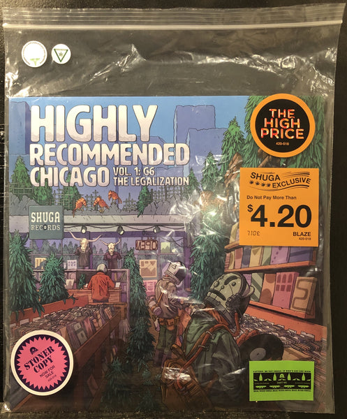 Various - Highly Recommended Chicago Vol. 1 G6 The Legalization - New LP Record 2020 Shuga Records Green Yoda OG Band Edition Vinyl - Rock / Doom Metal /  Indie / Electronic / Disco - Shuga Records