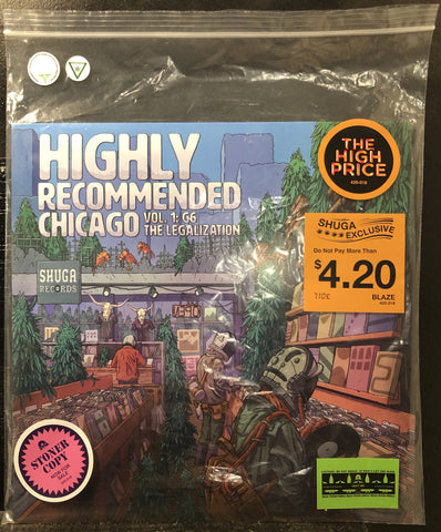 Various - Highly Recommended Chicago Vol. 1 G6 The Legalization - New LP Record 2020 Shuga Records Green Yoda OG Band Edition Vinyl - Rock / Doom Metal /  Indie / Electronic / Disco - Shuga Records