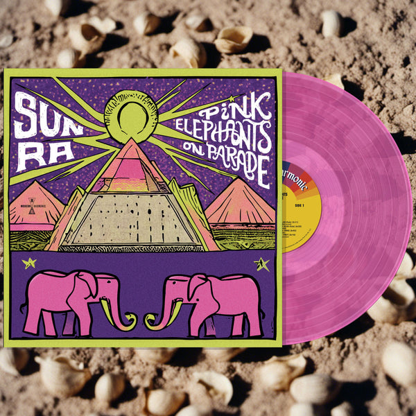 Sun Ra - Pink Elephants On Parade - New LP Record Store Day 2024 Modern Harmonic RSD Pink Transparent Vinyl - Jazz / Space Age - Shuga Records