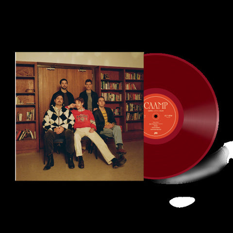 Caamp - Copper Changes Color - New LP Record 2025 Mom+Pop Apple Red Vinyl & Poster - Indie Rock / Folk