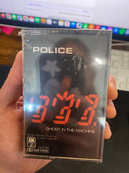 The Police - Ghost in The Machine - New Sealed Cassette 1981 Sealed A&M Tape - Rock - Shuga Records