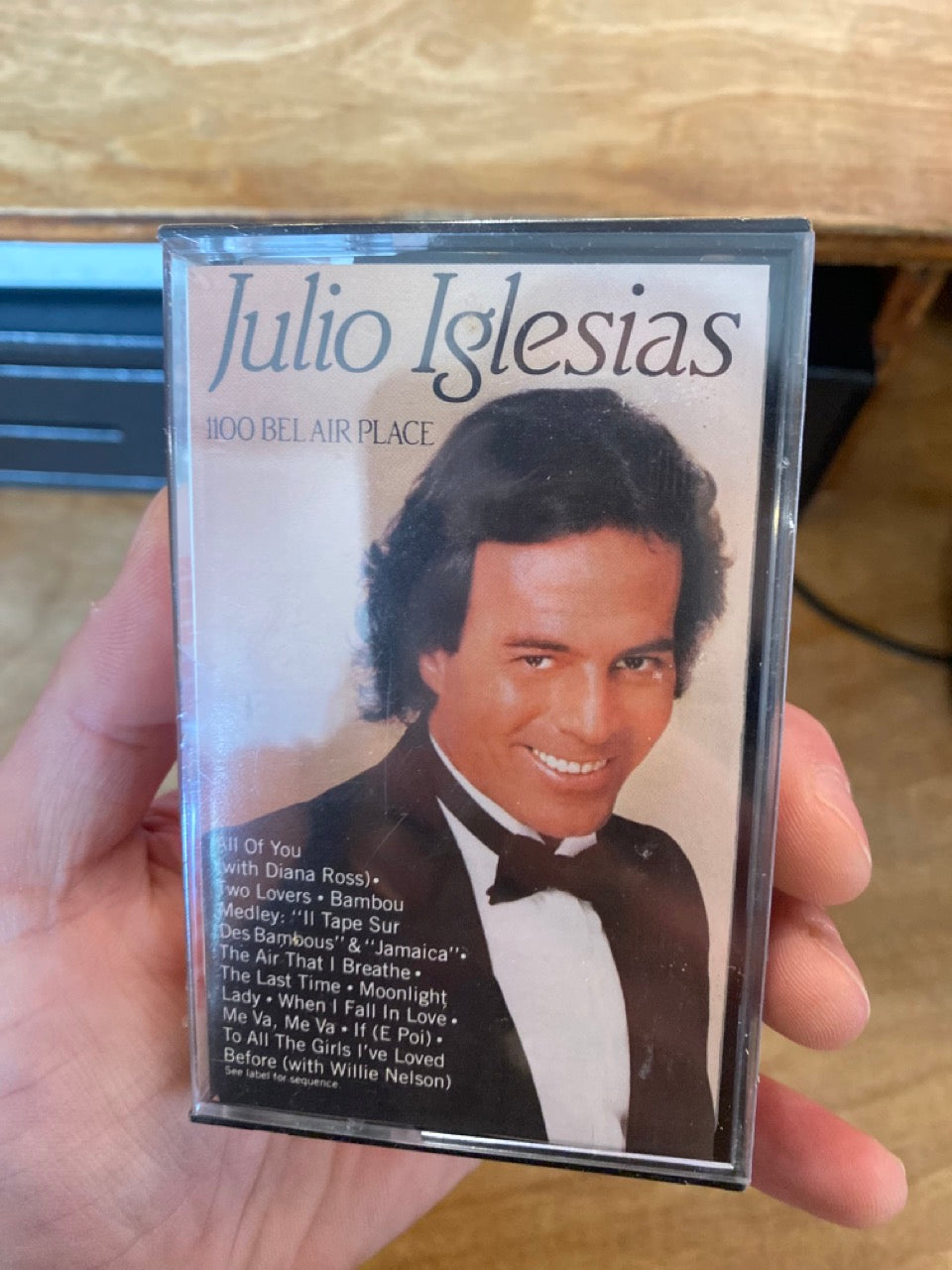 Julio Iglesias - 1100 Bel Air Place - New Sealed Cassette 1984 Columbia Tape - Latin / Pop - Shuga Records
