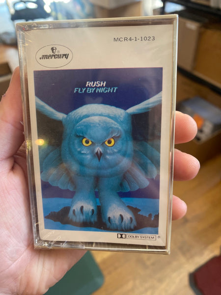 Rush - Fly By Night - New Sealed Cassette 1975 Mercury USA Original Tape - Prog Rock / Hard Rock - Shuga Records