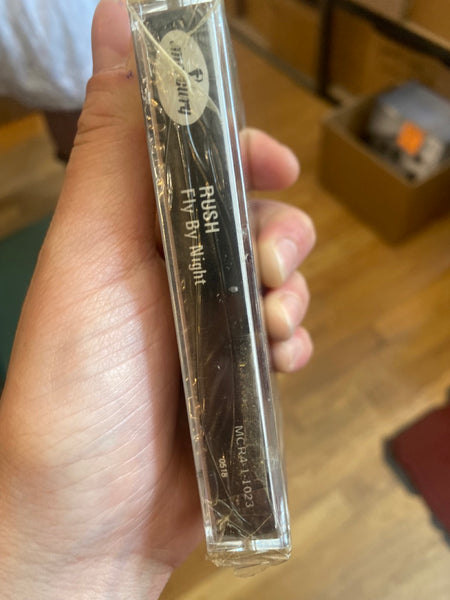 Rush - Fly By Night - New Sealed Cassette 1975 Mercury USA Original Tape - Prog Rock / Hard Rock - Shuga Records