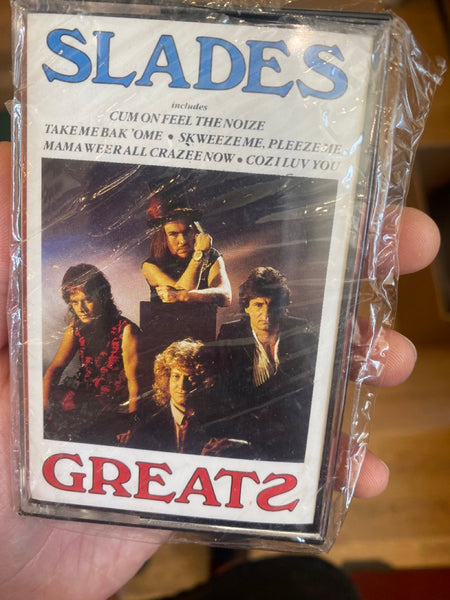 Slade - Slades Greats - New Sealed Cassette 1984 Polydor UK Original Tape - Hard Rock / Glam - Shuga Records