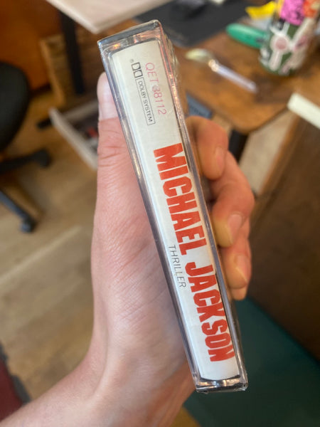 Michael Jackson - Thriller - New Sealed Cassette 1982 Epic USA Original Tape - Soul / Disco / Pop - Shuga Records