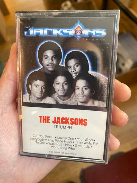 The Jacksons - Triumph - New Sealed Cassette 1980 Epic USA Original Tape - Synth-pop / Soul / Disco - Shuga Records