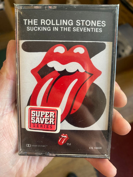 The Rolling Stones - Sucking In The Seventies - New Sealed Cassette 1981 Rolling Stones USA Original Tape - Classic Rock - Shuga Records