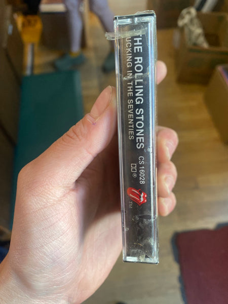 The Rolling Stones - Sucking In The Seventies - New Sealed Cassette 1981 Rolling Stones USA Original Tape - Classic Rock - Shuga Records