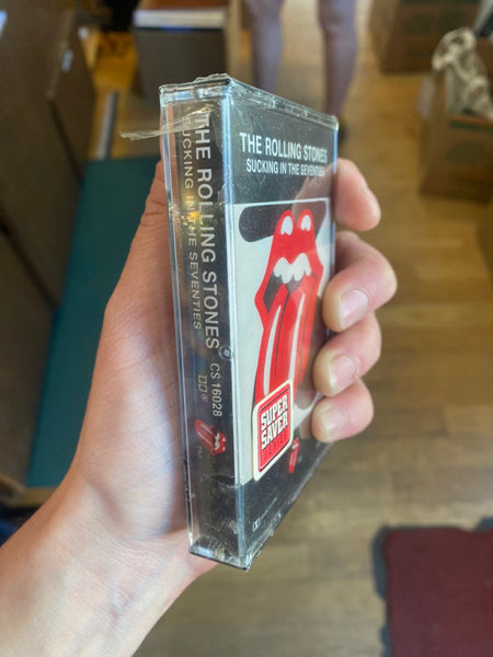 The Rolling Stones - Sucking In The Seventies - New Sealed Cassette 1981 Rolling Stones USA Original Tape - Classic Rock - Shuga Records