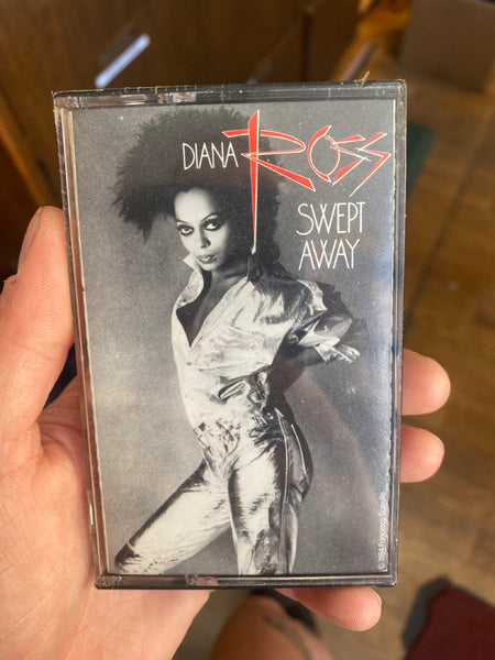 Diana Ross - Swept Away - New Sealed Cassette 1984 RCA USA Original Tape - Soul / Synth-pop - Shuga Records