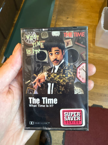 The Time - What Time Is It? - New Sealed Cassette 1982 Warner Tape - Soul - Shuga Records