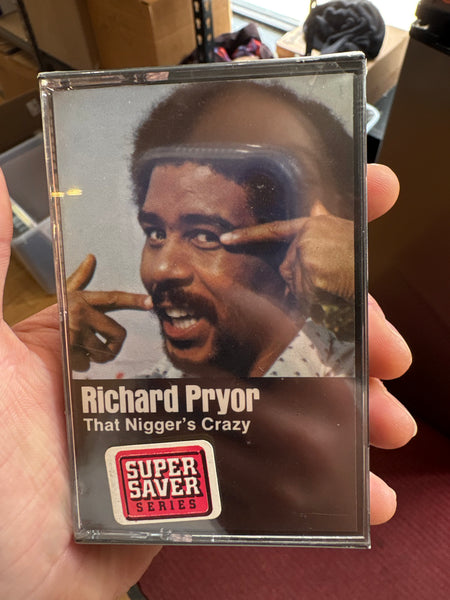 Richard Pryor - That Nigger's Crazy - New Sealed Cassette 1978 Reprise USA Original Tape - Comedy - Shuga Records