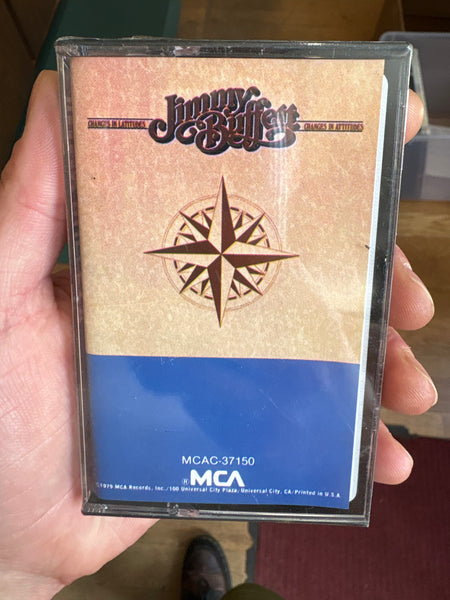Jimmy Buffett - Changes In Latitudes Changes In Attitudes - New Sealed Cassette 1977 ABC Tape - Country Rock - Shuga Records