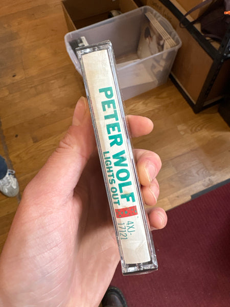 Peter Wolf - Lights Out - New Sealed Cassette 1984 EMI Tape - Pop Rock - Shuga Records