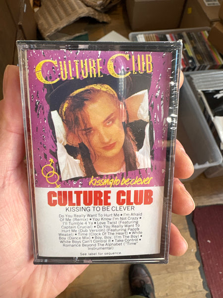Culture Club - Kissing To Be Clever - New Sealed Cassette Virgin 1982 US Tape - New Wave / Synth Pop - Shuga Records