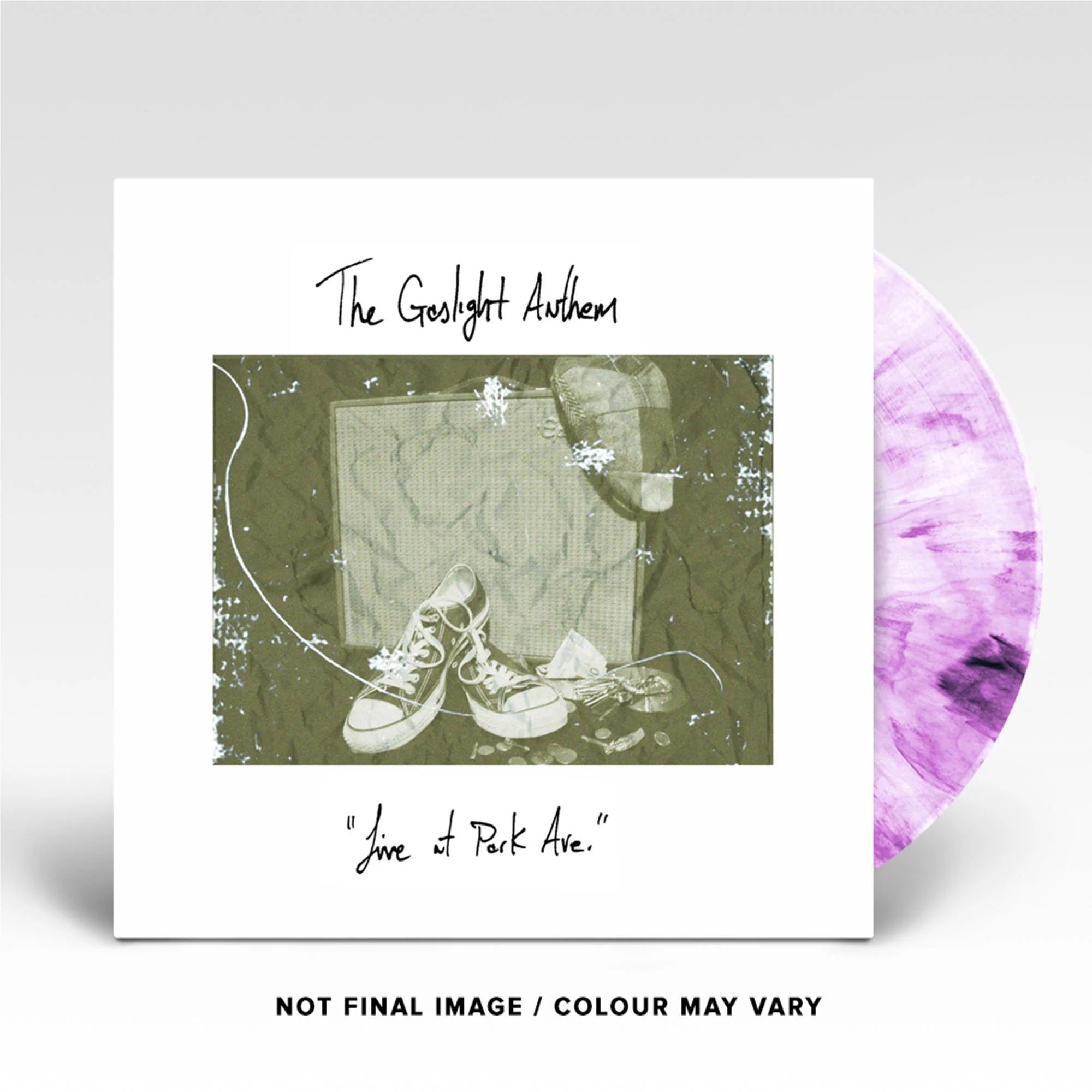 Gaslight Anthem - Live at Park Ave. - New 10" EP Record 2024 Pave Ave Purple Nebula Vinyl - Rock / Punk - Shuga Records