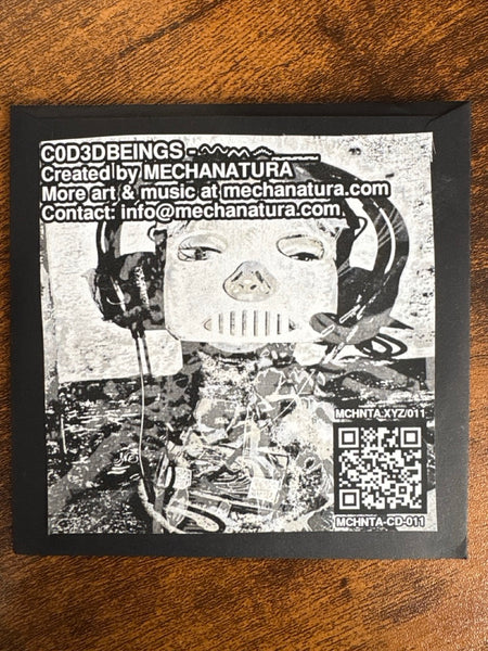 ∿∿ᨓ෴ ̪ ̺ ̪ ̺ ̪ ̺ ̪ ̺ - C0D3DBEINGS - New CD Album 2026 Self-Released - Detroit Experimental Electronic / Noise - Shuga Records
