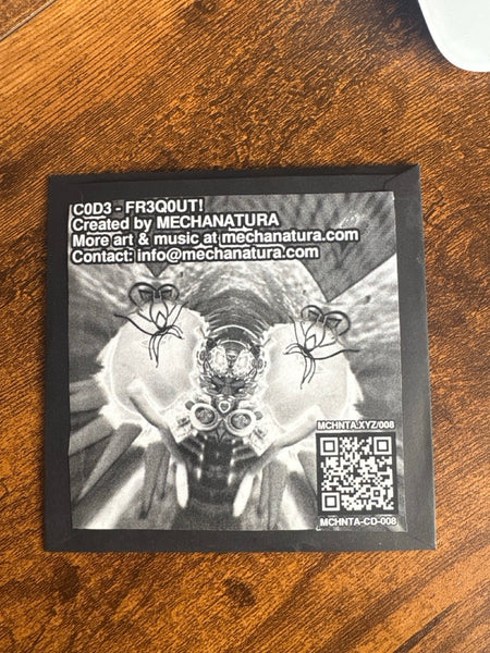 C0D3 - freq0ut! - New CD Album 2023 Self-Released - Detroit Experimental Electronic / Noise / Vaporwave - Shuga Records
