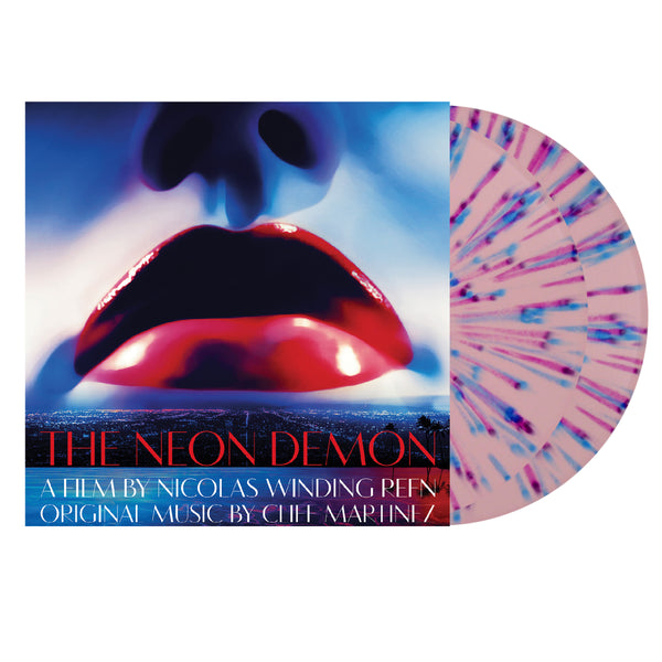 Cliff Martinez - The Neon Demon (2016) - New 2 LP Record 2025 Milan Pink with Blue Splatter - Soundtrack / Darkave / Ambient - Shuga Records