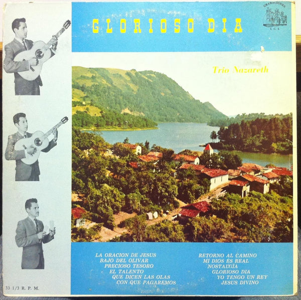 Trio Nazareth – Glorioso Dia - VG+ LP Record 1965 Grabaciones Mexico Vinyl - Latin - Shuga Records